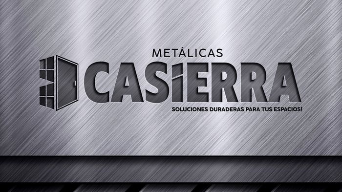 Metálicas Casierra — Placa de identidad